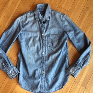 J Crew Always Chambray button down
